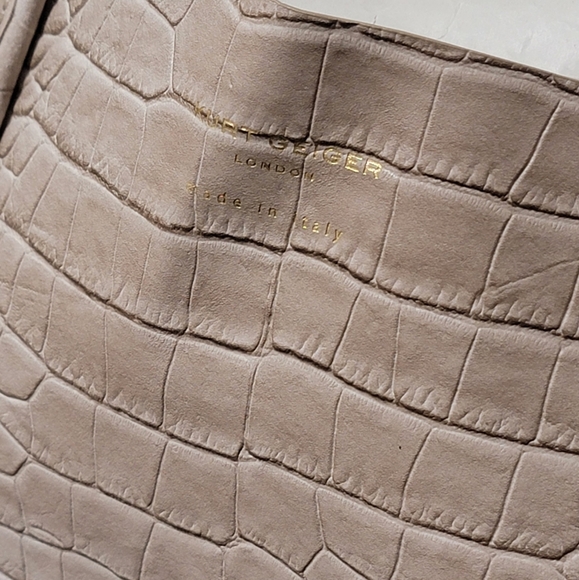 Kurt Geiger Shopper Violet Horizontal Tote beige coconut - Picture 5 of 7